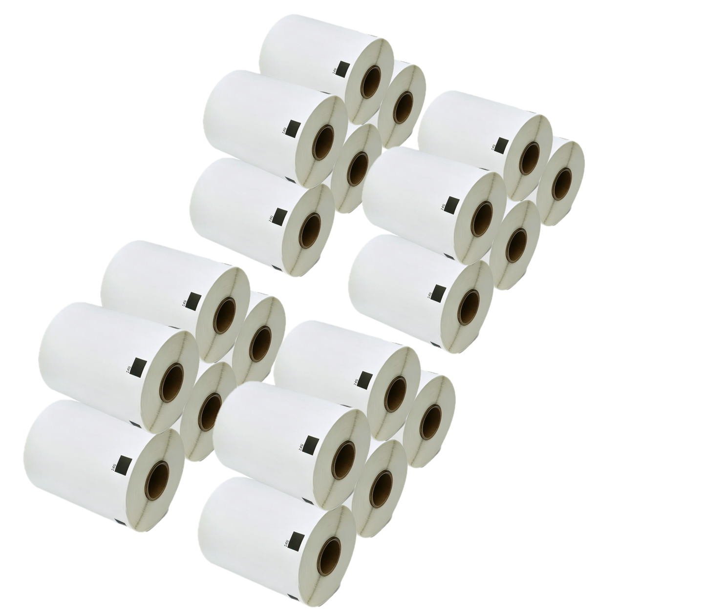 DK-11240 Kompatible Etiketten Rolle für Brother DK11240 DK-11240 Weiss 51mmx102mmx600Stk etiketten PTouch P-Touch QL 1050 N 1060