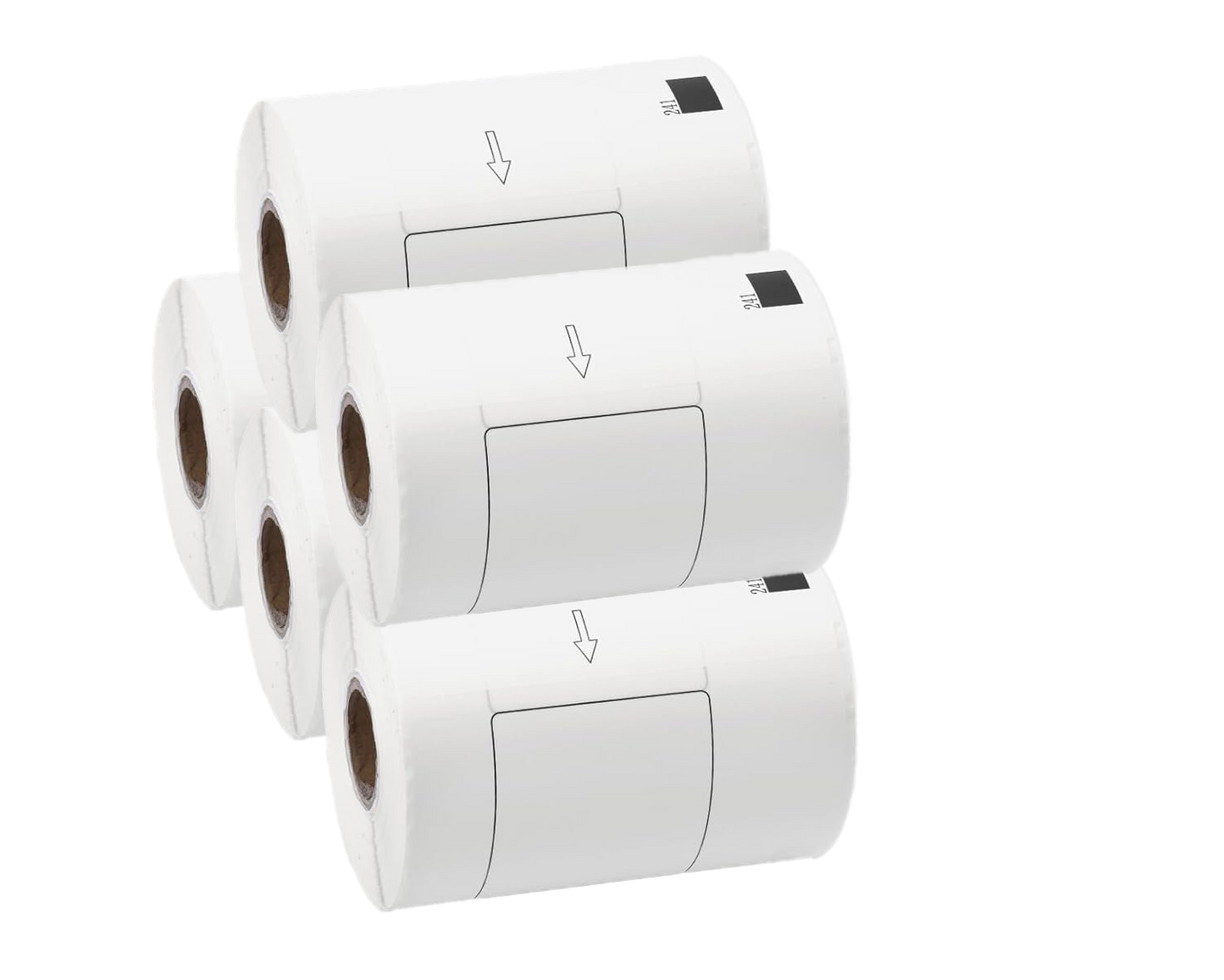 DK-11241 Kompatible Etiketten Rolle für Brother DK11241 DK-11241 Weiss 152mmx102mmx200Stk etiketten Ptouch QL-1110-Series QL-1100-Series QL-1060-Series QL-1050-Series