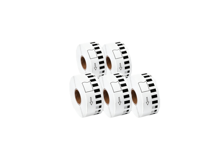 DK-22210 Kompatible Etiketten Rolle für Brother DK22210 DK-22210 Weiss 29mm x 30,48m P-Touch QL500 QL550 QL560 QL570 QL580N QL650TD QL700 QL710W QL720NW QL800 QL810