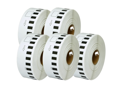 DK-22214 Kompatible Etiketten Rolle für Brother DK22214 DK-22214 Weiss 12mm x 30,48m für P-Touch QL500 QL550 QL560 QL570 QL580N QL650TD QL700 QL710W QL720 QL1050 QL1060