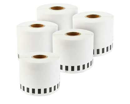 DK-22223 Kompatible Etiketten Rolle für Brother DK22223 DK-22223 Weiss 50mm x 30,48m für P-Touch QL500 QL550 QL560 QL570 QL580N QL650TD QL700 QL710W QL720 QL1050 QL1060