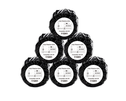 DK-11241 Kompatible Etiketten Rolle für Brother DK11241 DK-11241 Weiss 152mmx102mmx200Stk etiketten Ptouch QL-1110-Series QL-1100-Series QL-1060-Series QL-1050-Series