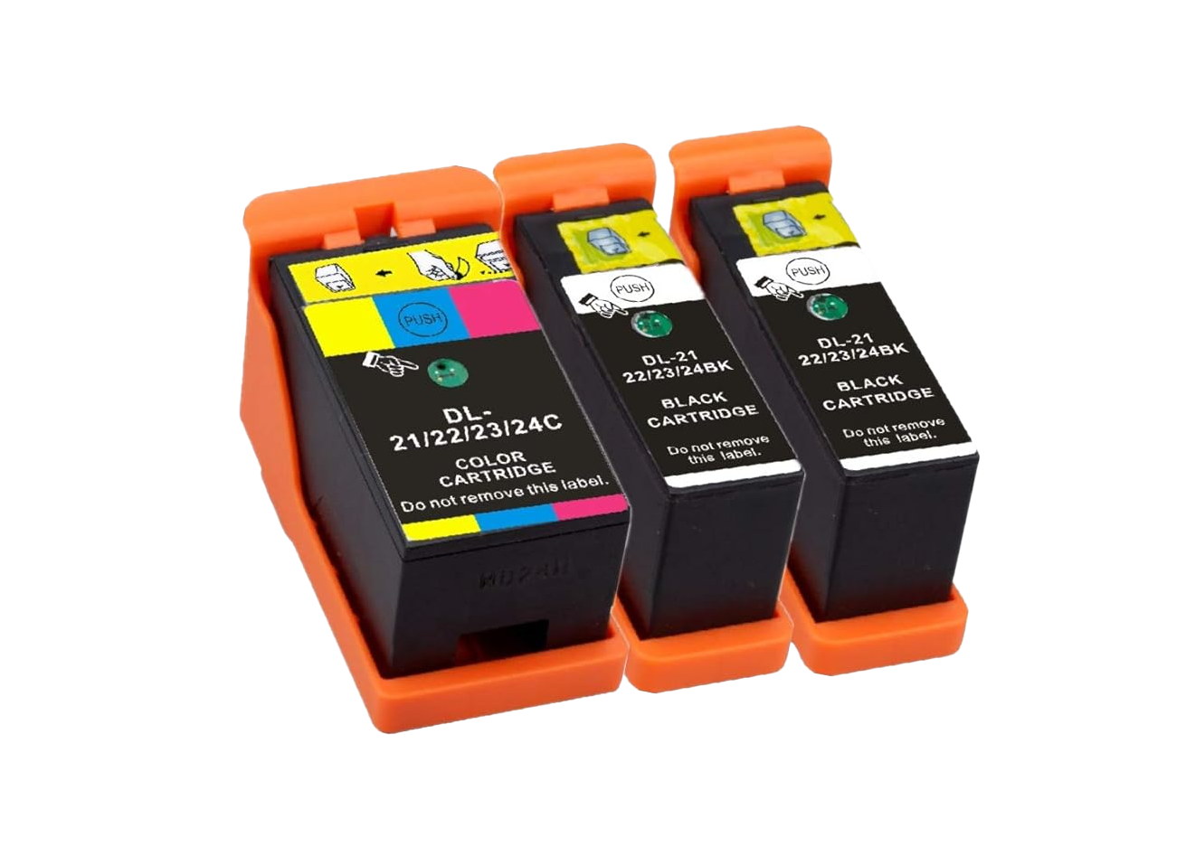Multipack 21-24 Kompatibles Tintenpatrone für Dell 21 22 23 24 V313 V513 P515 P713 P715 X740