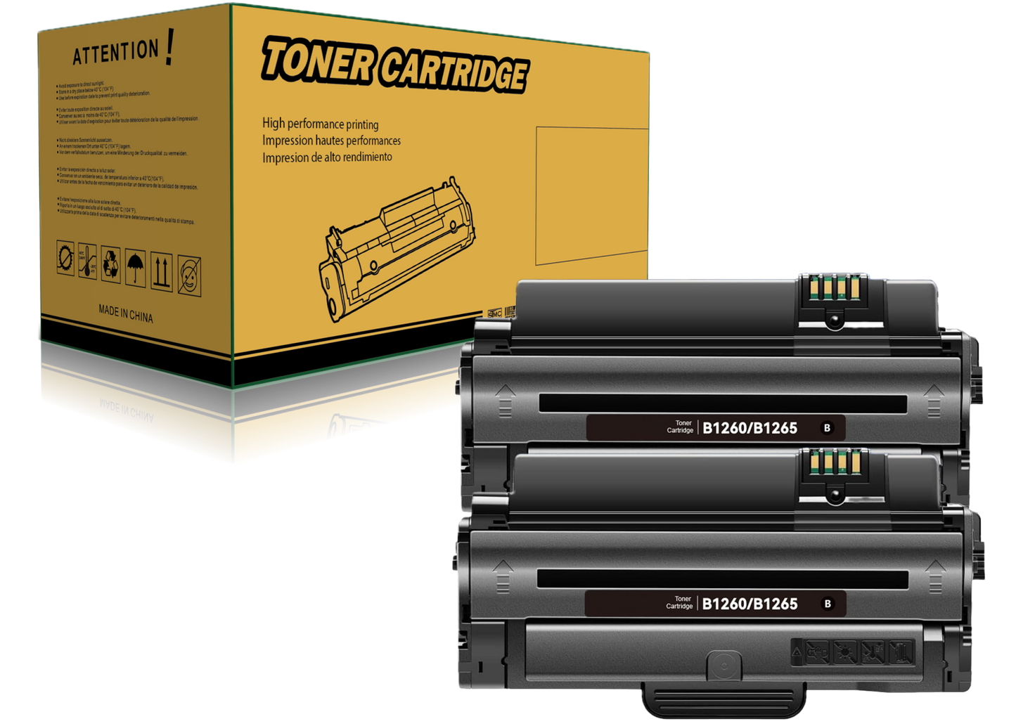 B1260 Kompatibler Toner für Dell 593-11109 für Dell B1260 B1260dn B1265 B1265dn B1265dfw B1265dnf B 1260 B 1265 B1260 dn B1265 dn dfw dnf