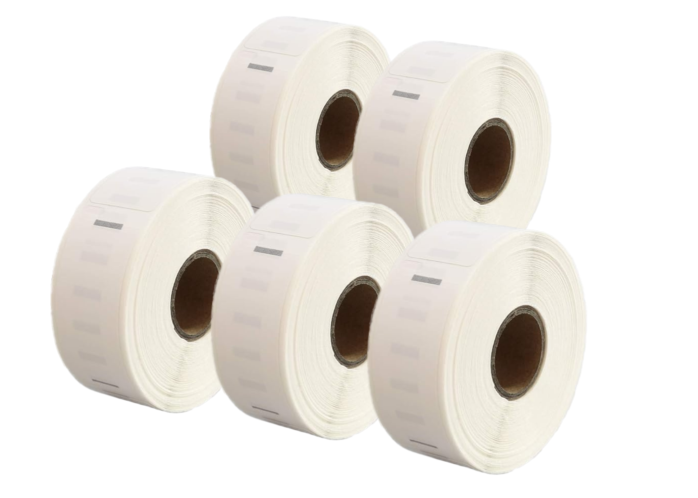 11352 Kompatibles Etiketten Rolle für Dymo S0722520 11352 Weiß 54mmx25mmx500Stk Permanent für Dymo Labelwriter 4XL 310 320 330 400 450