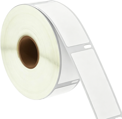 11352 Kompatibles Etiketten Rolle für Dymo S0722520 11352 Weiß 54mmx25mmx500Stk Permanent für Dymo Labelwriter 4XL 310 320 330 400 450