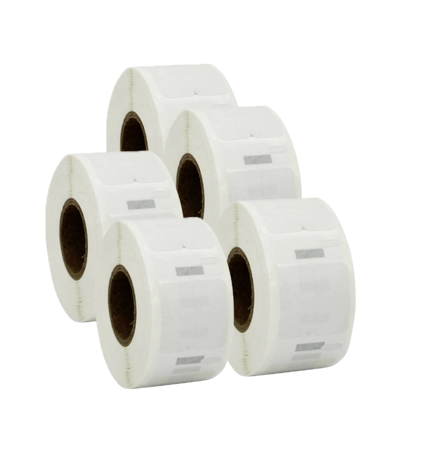 11353 Kompatibles Etiketten Rolle für Dymo S0722530 11353 Weiß 24mmx13mmx1000Stk Permanent für Dymo Labelwriter 4XL 310 320 330 400 450