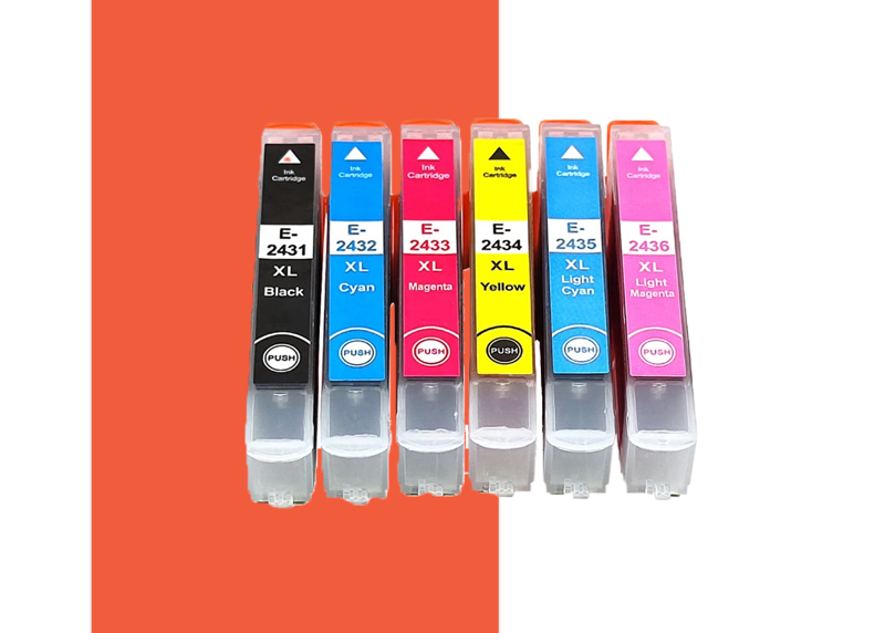 Multipack 24XL T24XL Kompatibles Tintenpatrone für Epson 24XL T24XL Expression Photo XP-55 XP-750 XP-760 XP-850 XP-860 XP-950 XP-960