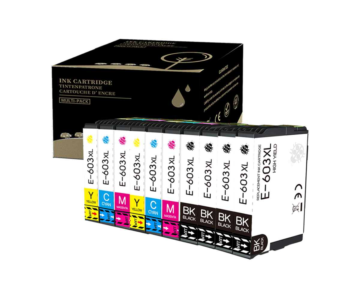 Multipack 603XL Kompatibles C13T03A14010 C13T03A24010 C13T03A34010 C13T03A44010 C13T03A64010 Tintenpatrone für Epson XP2100 XP2105 XP3100 XP3105 XP4100 XP4105 WF2810DWF WF2830DWF WF2835DWF WF2850DWF