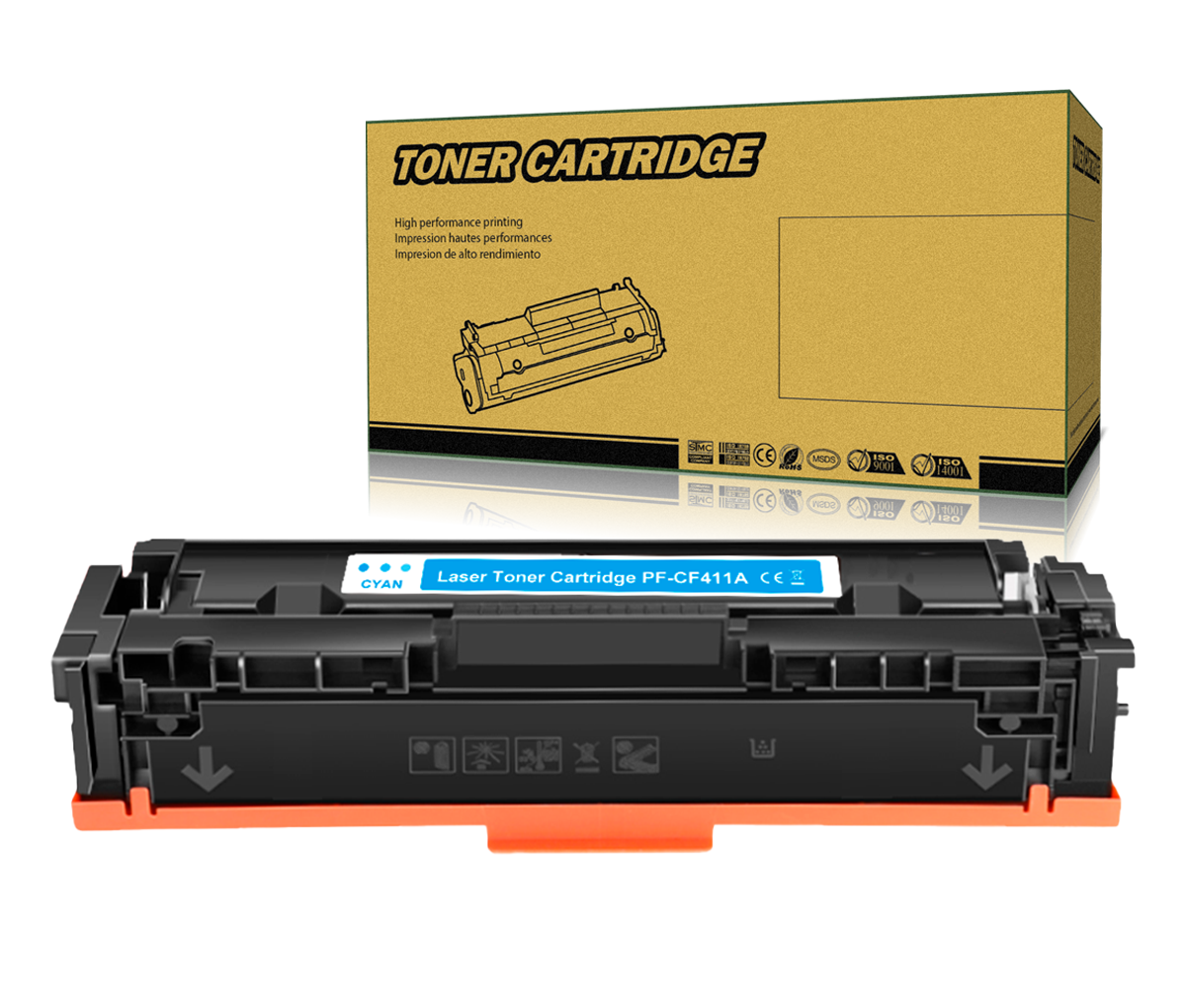 410X 411X 412X 413X 046H Kompatibler Toner für HP 410X CF410X CF411X CF412X CF413X CRG-046H Laserjet Pro M377dw M452 M452dn M452dw M452nw MFP M477 M477fdn M477fdw M477fnw