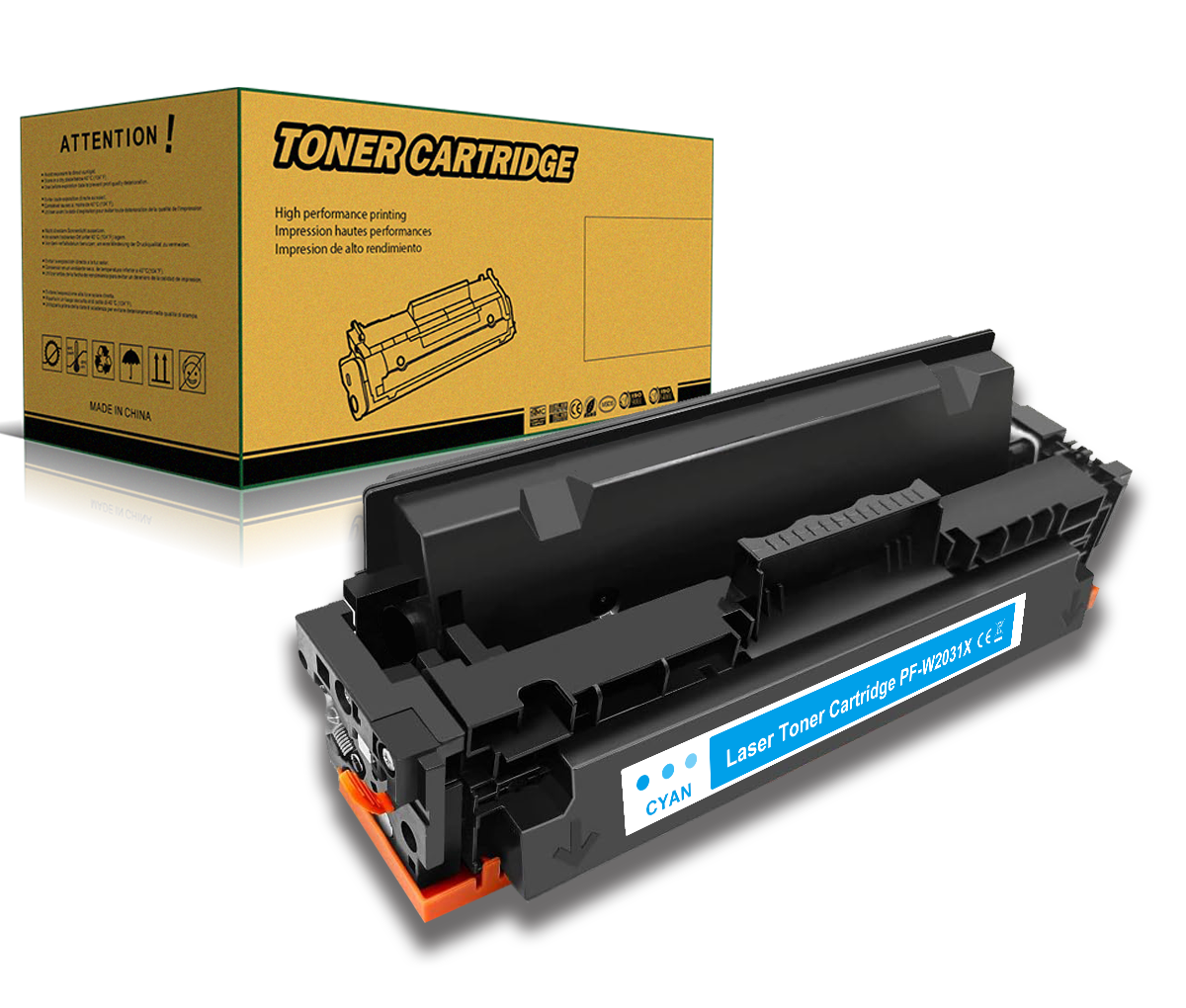 415A 415X Kompatibler Toner für HP 415A 415X W2030X W2031X W2032X W2033X Color Laserjet Pro M454 M454dn M454dw M455dn MFP M479 M479dw M479fdn M479fdw M479fnw M480f