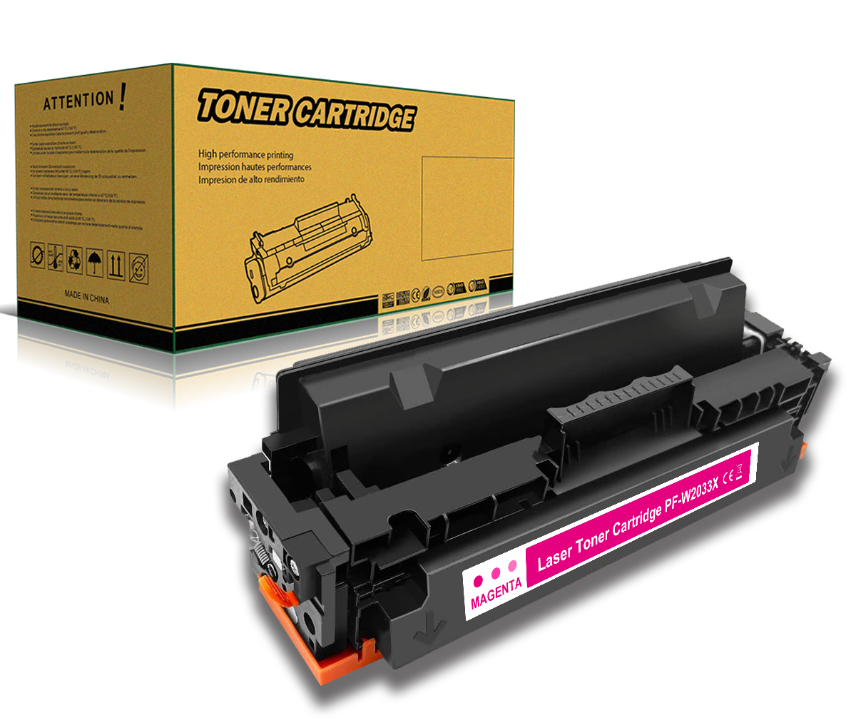 415A 415X Kompatibler Toner für HP 415A 415X W2030X W2031X W2032X W2033X Color Laserjet Pro M454 M454dn M454dw M455dn MFP M479 M479dw M479fdn M479fdw M479fnw M480f