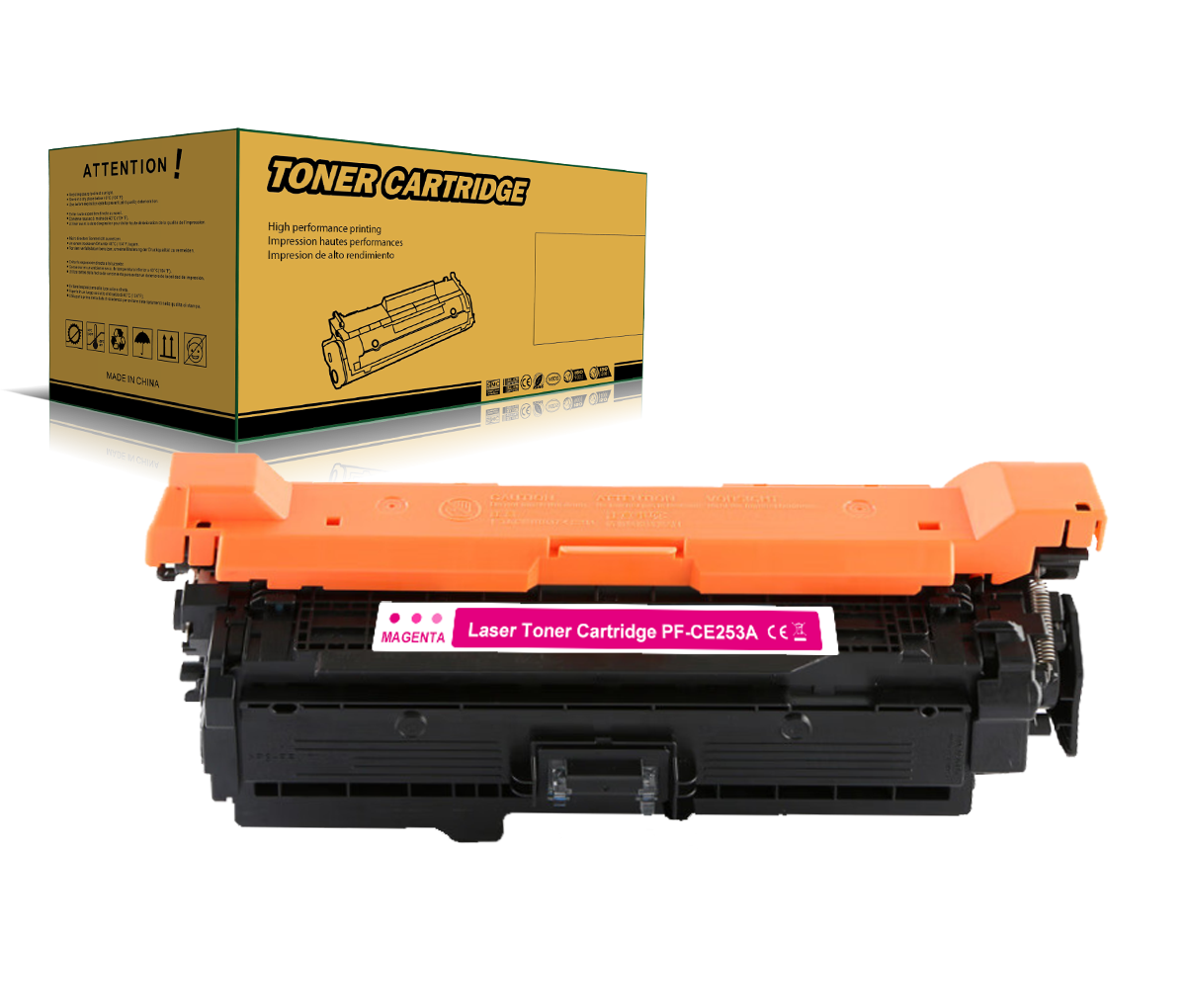 504A 504X 507A 507X Kompatibler Toner für HP 504A 504X 507A 507X CE250A CE251A CE252A CE253A CE400A CE401A CE402A CE403A Color Laserjet CM3530FS CM3530 MFP CP3525 CP3525DN CP3525N M551 M551dn M551n M551xh M570 M570dn M570dw M575 M575c M575dn M575f