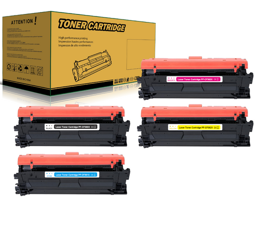508A 508X Kompatibler Toner für HP 508A 508X CF360X CF361X CF362X CF363X Laserjet Enterprise M552 M552dn M553 M553dn M553n MFP M577 M577c M577dn M577f