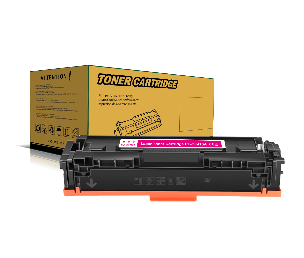 410A 411A 412A 413A 046 Kompatibler Toner für HP 410A CF410A CF411A CF412A CF413A CRG-046 1250C002 1249C002 1248C002 1247C002 Color LaserJet Pro M377 M452 M477