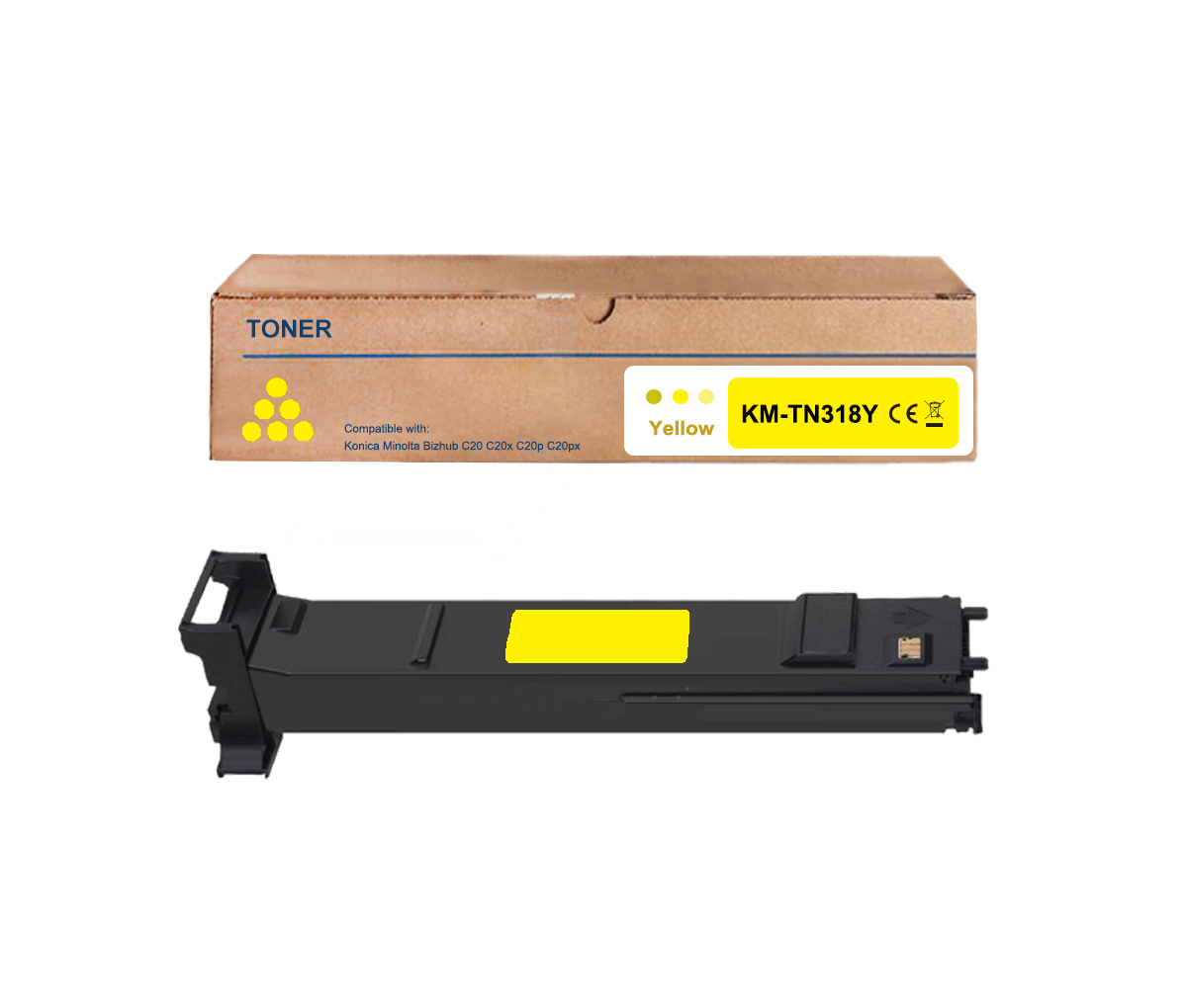 TN318 Kompatibler Toner für Konica Minolta TN318  A0DK153 A0DK453 A0DK353 A0DK253 Bizhub C20 C20P C20PX C20X
