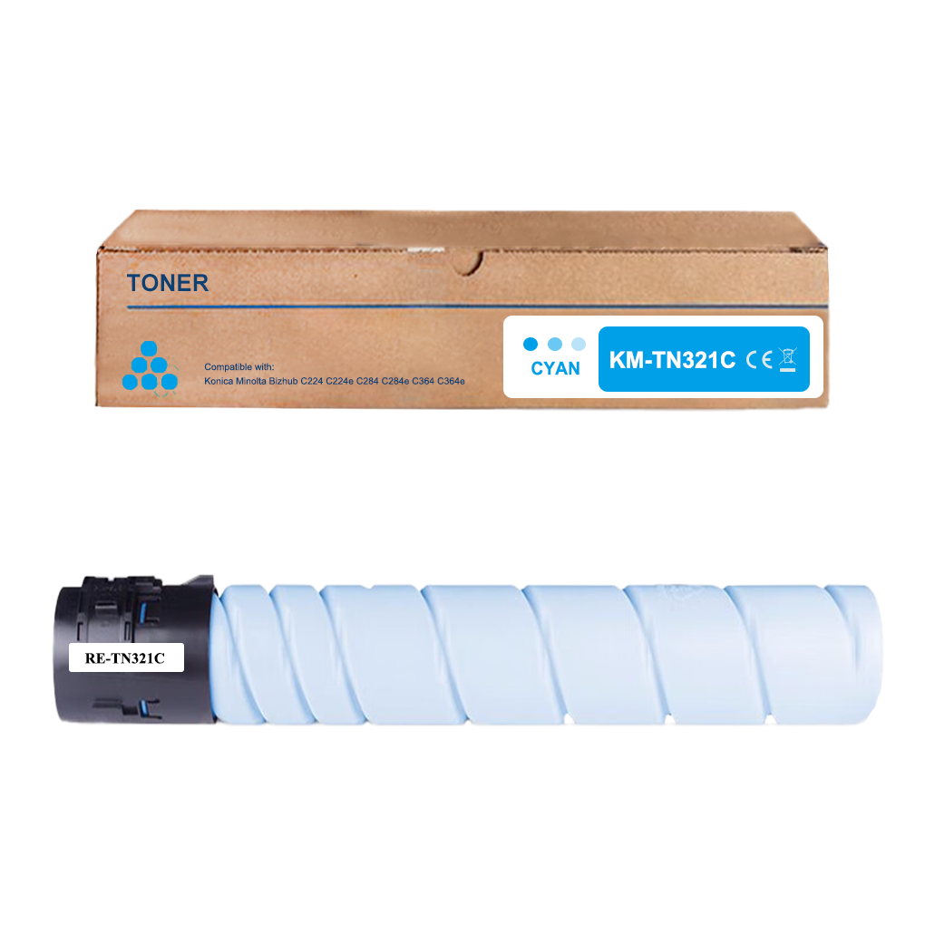 TN321 Kompatibler Toner für Konica Minolta TN-321 A33K1D0 A33K4D0 A33K3D0 A33K2D0 A0DK153 A0DK453 A0DK353 A0DK253 für Develop Ineo+ 224 284 284E 364 364E