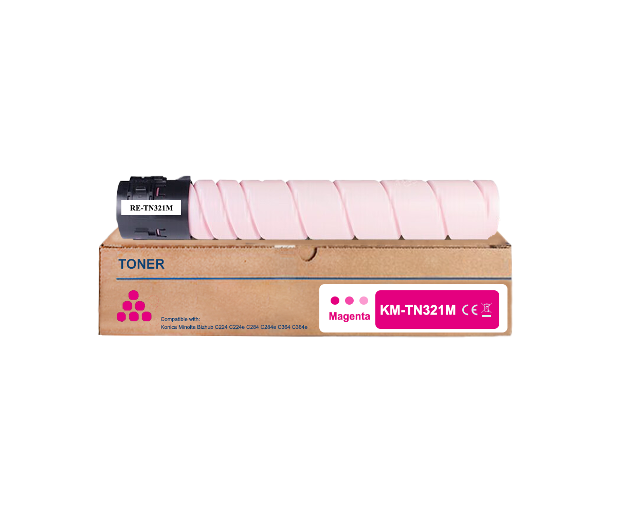 TN321 Kompatibler Toner für Konica Minolta TN-321 A33K1D0 A33K4D0 A33K3D0 A33K2D0 A0DK153 A0DK453 A0DK353 A0DK253 für Develop Ineo+ 224 284 284E 364 364E