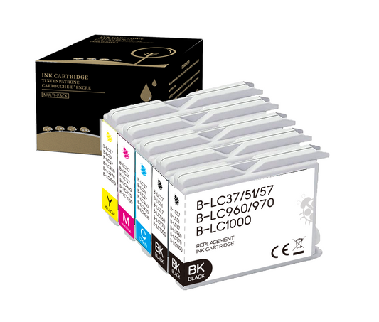 Multipack LC970/1000 Kompatibles für Brother LC970 LC1000 DCP130C DCP330C DCP330CN DCP350C DCP350CJ DCP350 DCP353C DCP357C DCP520 DCP525C