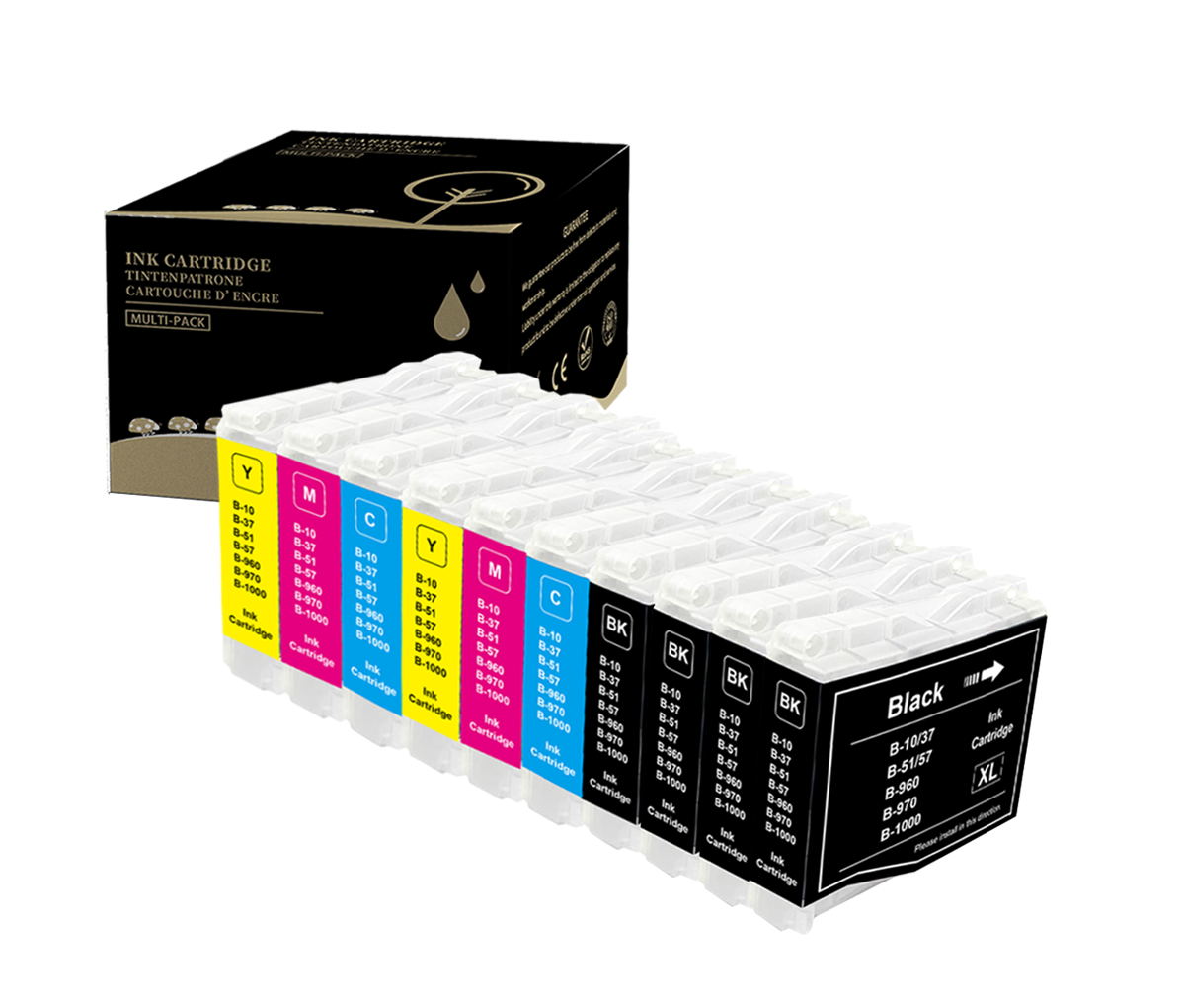 Multipack LC970/1000 Kompatibles für Brother LC970 LC1000 DCP130C DCP330C DCP330CN DCP350C DCP350CJ DCP350 DCP353C DCP357C DCP520 DCP525C