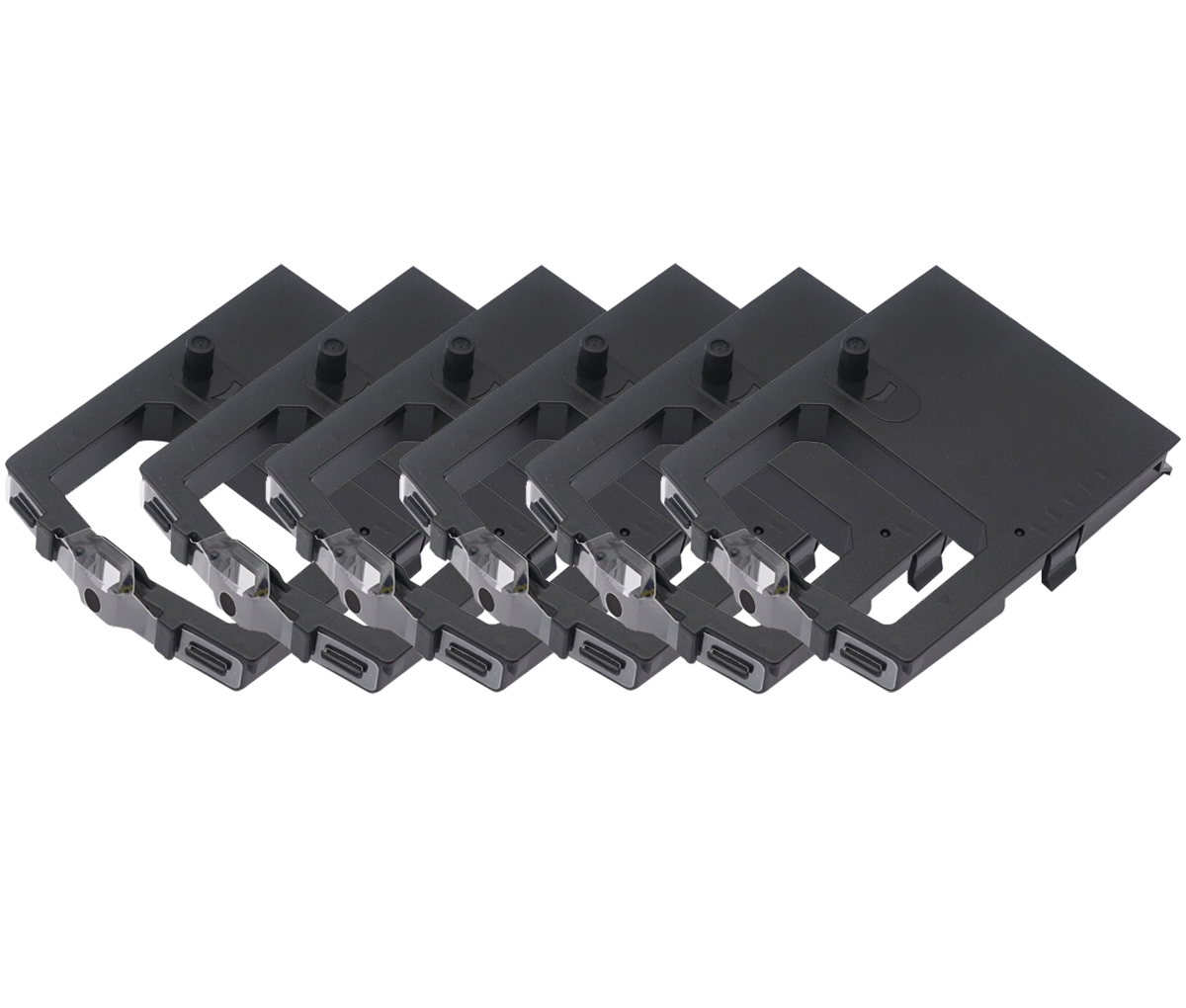 ML182 Kompatibles Farbband für Oki ML-182 Schwarz 9002303 1,6 m mit Tintenbehälter Microline 100 120 172 180 182 183 184T 184 186 190 192 193 194 195 280DC 280 310 320 321 3320 3321