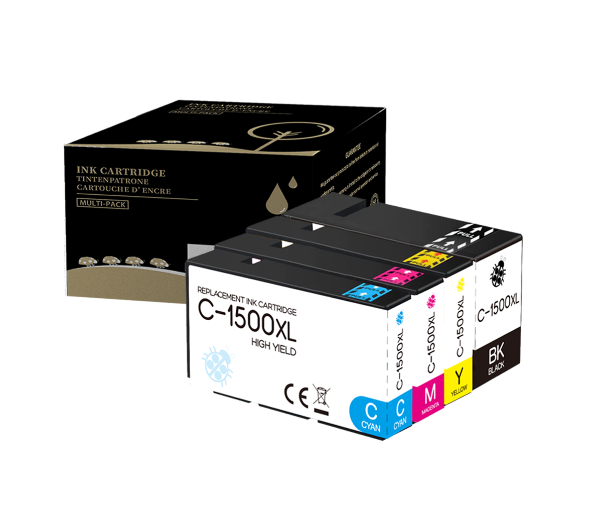Multipack PGI-1500XL Kompatibles für Canon PGI-1500XL PGI-1500 Maxify MB2050 MB2100 MB2150 MB2155 MB2300 MB2350 MB2700 MB2750 MB2755