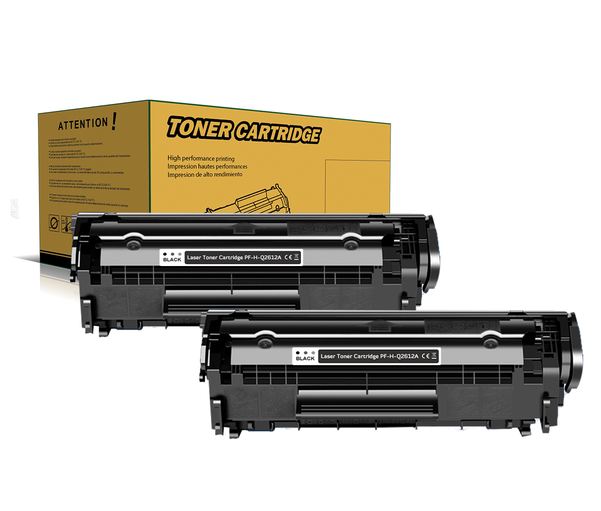 12A FX9 FX10 Kompatibler Toner für HP Q2612A Laserjet 1010 1012 1015 1018 1020 1022 1022N 1022NW 3015 3020 3030 3050 3052 3055 M1005 M1319F
