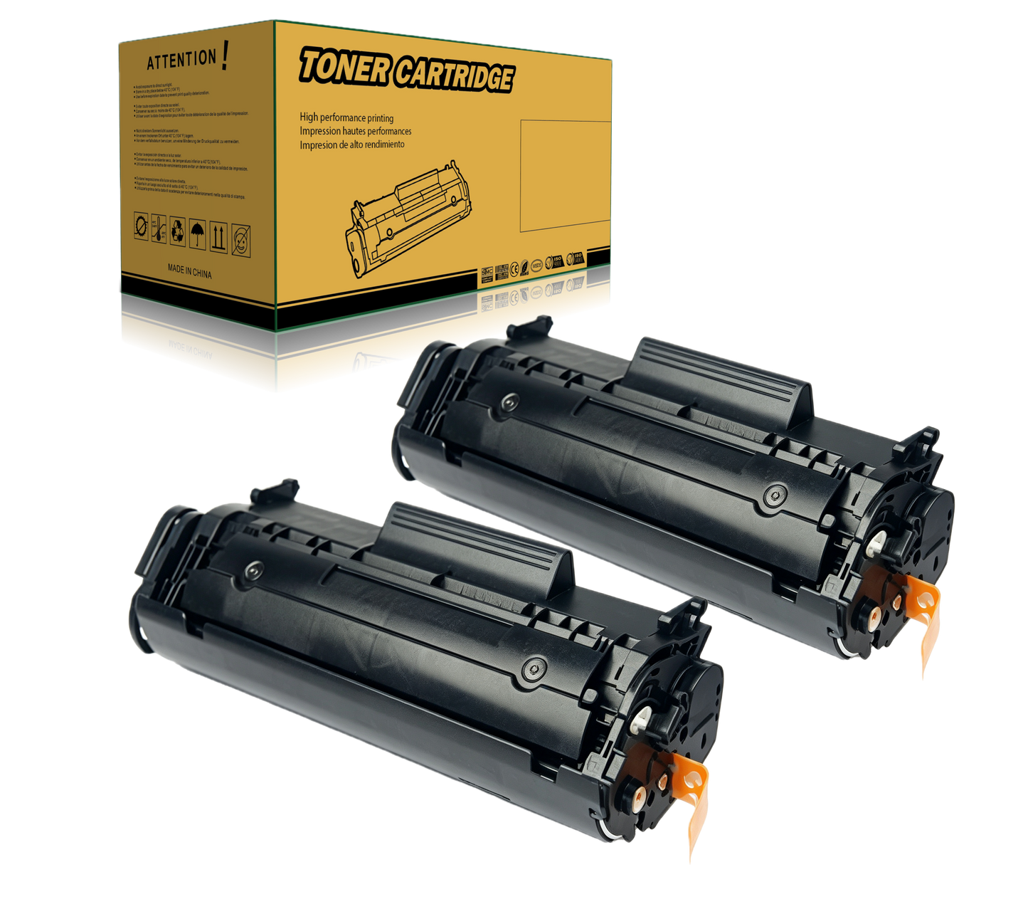 Q2612X FX10 Kompatibler Toner mit HP 12X Q2612X Canon FX10 703 für HP Laserjet 1010 1012 1015 1018 1020 1022 1022N 1022NW 3015 3020 3030 3050 3052 3055 M1005 M1319F