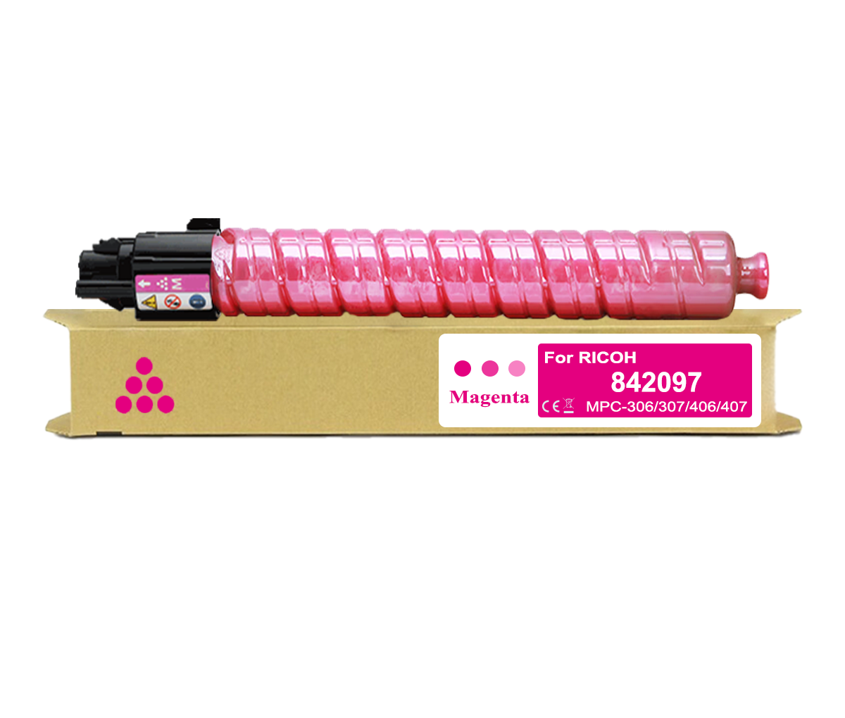 MP C306 C307 C406 C407 Kompatible Toner für Ricoh MPC306/406/307/407 842091 842092 842093 842094 Ricoh Aficio MP-C306 MP-C306ZSP MP-C306ZSPF MP-C307 MP-C307SP MP-C307SPF MP-C406 MP-C406ZSPF Lanier MP C306
