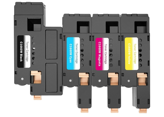 C1660 Kompatibler Toner für Dell 593-11130 593-11129 593-11128 332-0402 für Dell C1660 Dell C1660 C1660w C1660wn