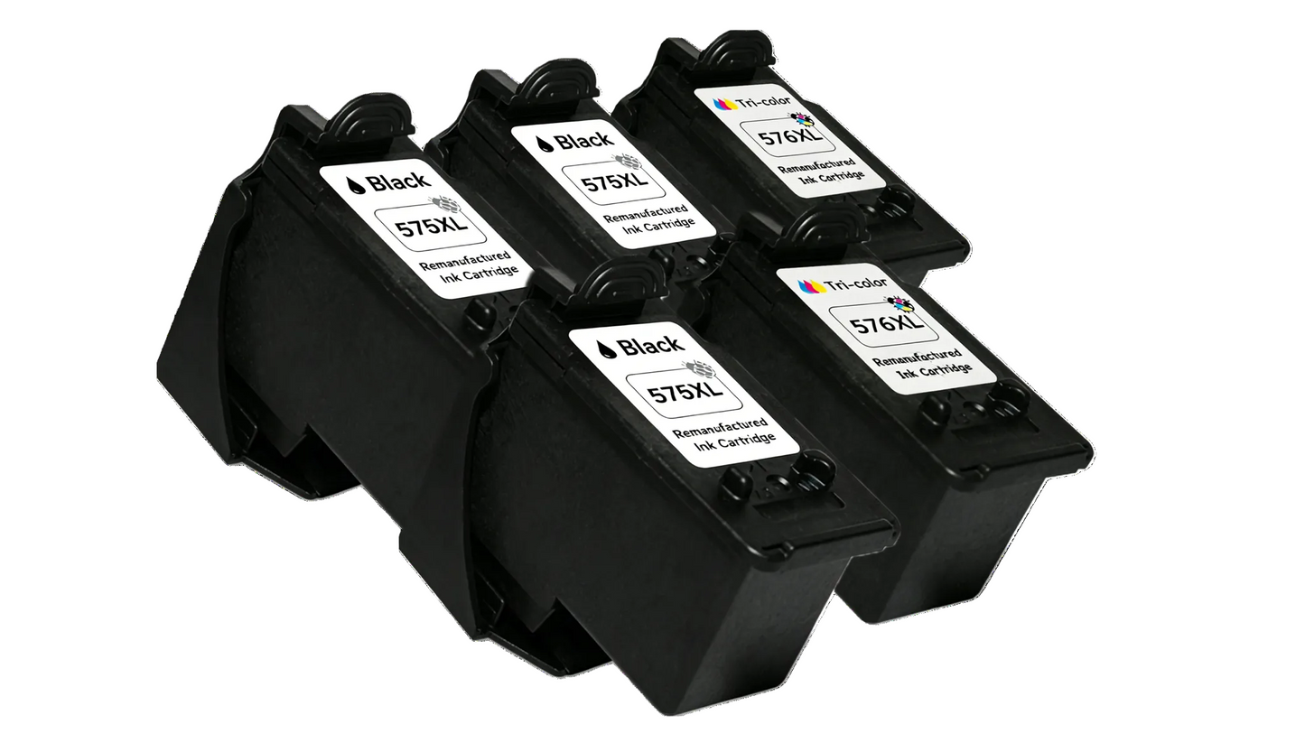 PG-575XL CL-576XL Kompatibles Tintenpatrone für 575XL 576XL Canon PG575XL CL576XL 5437C001 5441C001 Pixma TR4750i TR4751i TS3550i TS3551i