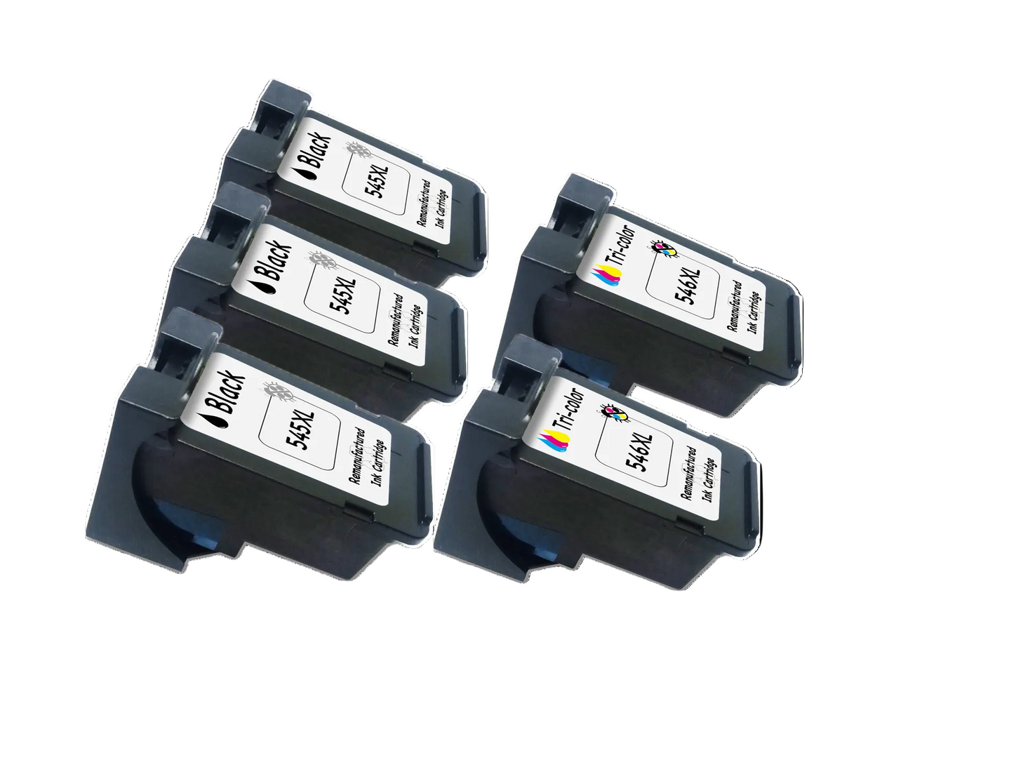 PG-545XL CL-546XL Kompatibles Tintenpatrone für 545XL 546XL Canon PG545XL CL546XL IP2850 MG2440 MG2450 MG2540 MG2550 MG2940 MG2950 MG3050 TR4550 TS3150 TS3350