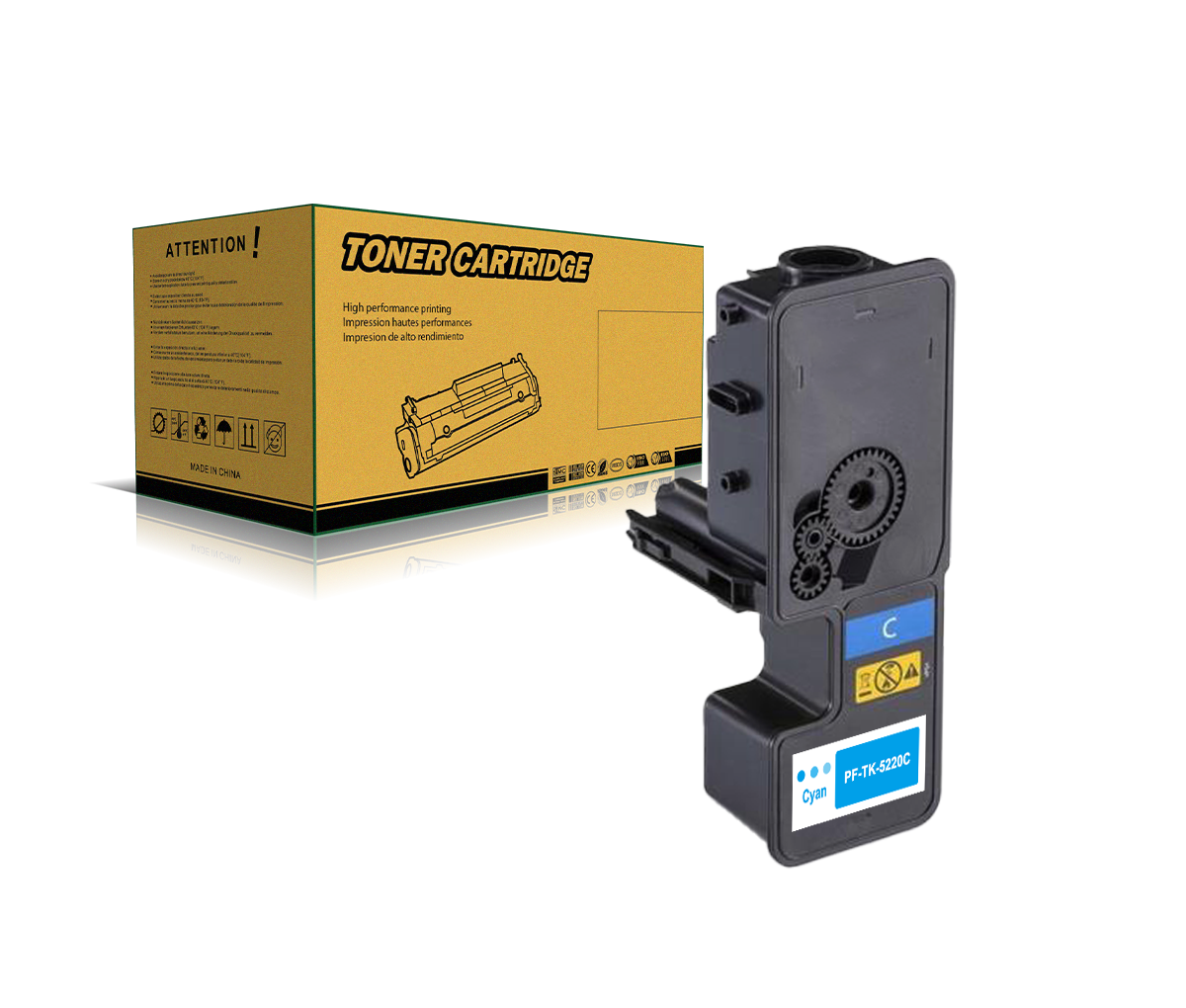 TK5220 Kompatibler Toner für Kyocera TK-5220 1T02R90NL1 1T02R9CNL1 1T02R9BNL1 1T02R9ANL1 Kyocera Ecosys M5521 M5521cdn M5521cdw P5021 P5021cdn P5021cdw M5521cdn M5521cdw P5021cdn P5021cdw