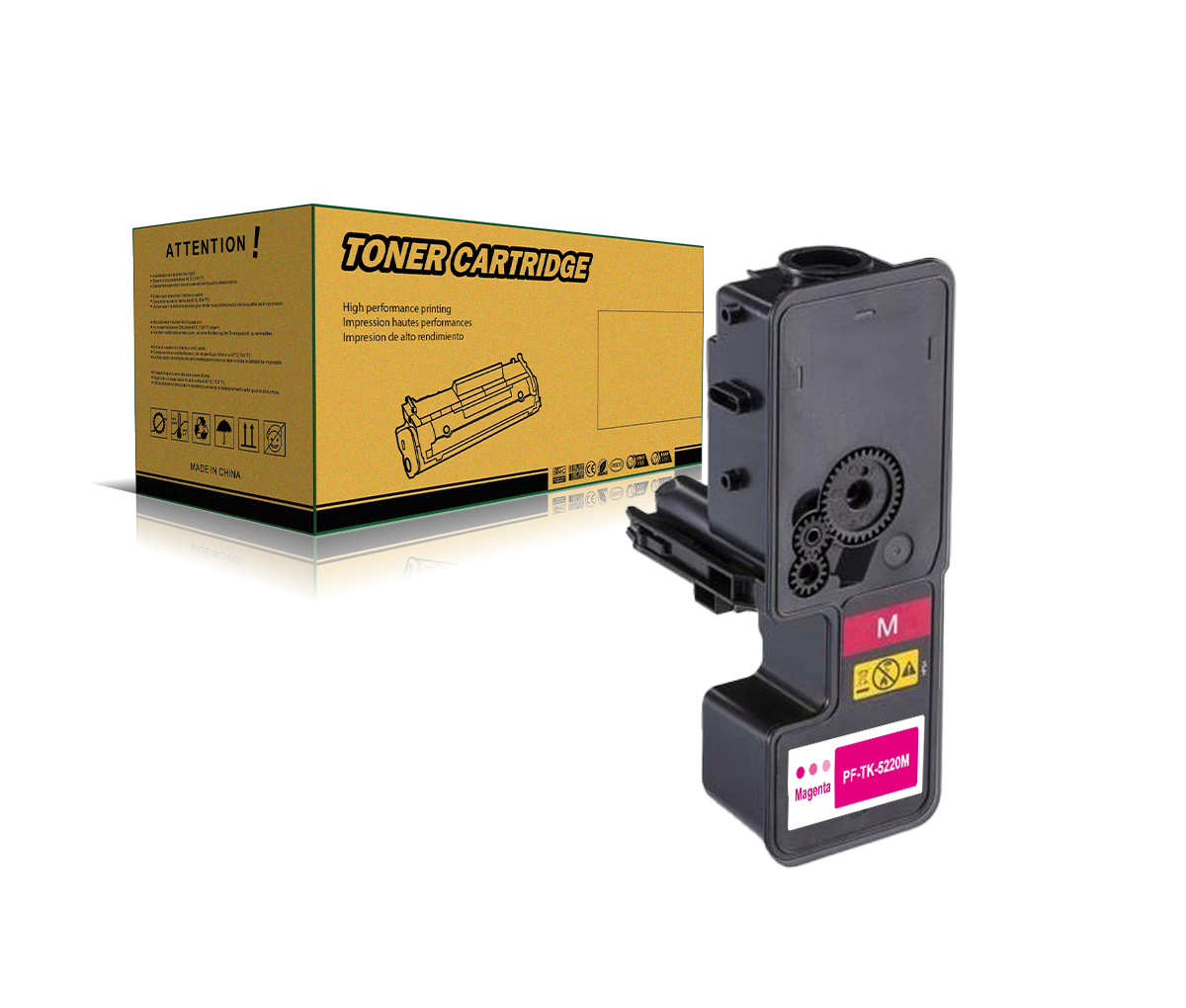 TK5220 Kompatibler Toner für Kyocera TK-5220 1T02R90NL1 1T02R9CNL1 1T02R9BNL1 1T02R9ANL1 Kyocera Ecosys M5521 M5521cdn M5521cdw P5021 P5021cdn P5021cdw M5521cdn M5521cdw P5021cdn P5021cdw