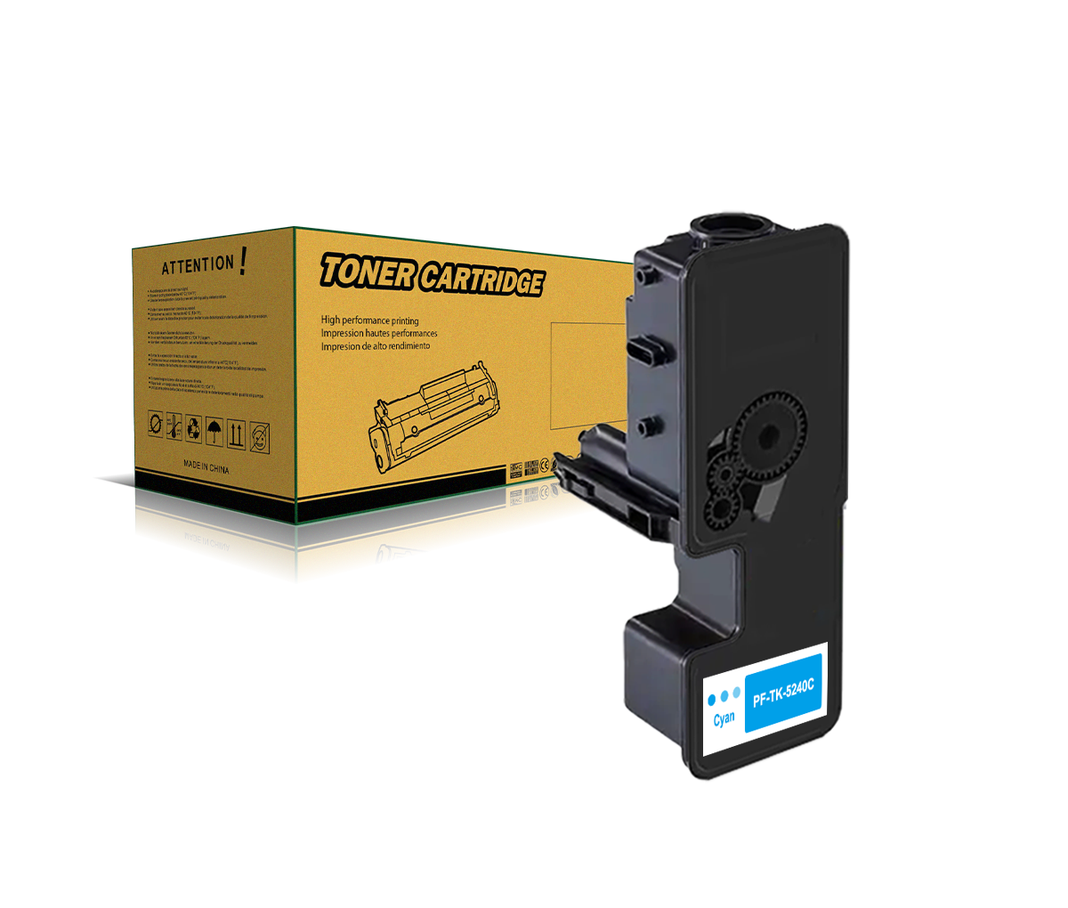 TK5240 Kompatibler Toner für Kyocera TK-5240 1T02R70NL0 1T02R7CNL0 1T02R7BNL0 1T02R7ANL0 Ecosys M5526 M5526cdn M5526cdw P5026 P5026cdn P5026cdw M 5526cdn M 5526cdw P 5026cdn P 5026cdw