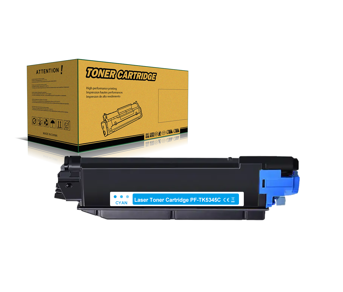 TK5345 Kompatibler Toner für Kyocera TK-5345 1T02ZL0NL0 1T02ZLCNL0 1T02ZLBNL0 1T02ZLANL0 für Kyocera TK5345K TK5345C TK5345M TK5345Y Taskalfa 352 ci
