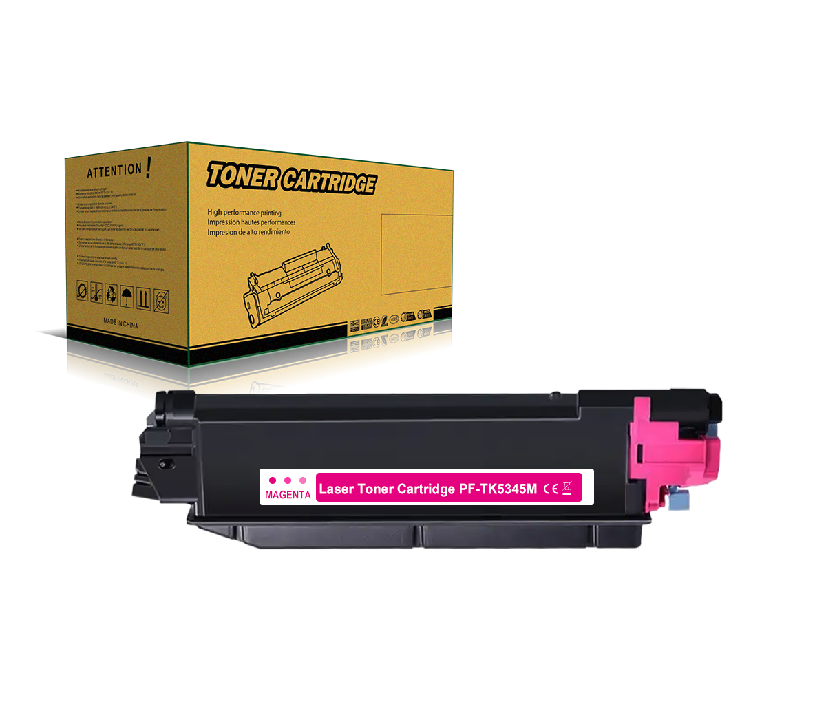 TK5345 Kompatibler Toner für Kyocera TK-5345 1T02ZL0NL0 1T02ZLCNL0 1T02ZLBNL0 1T02ZLANL0 für Kyocera TK5345K TK5345C TK5345M TK5345Y Taskalfa 352 ci