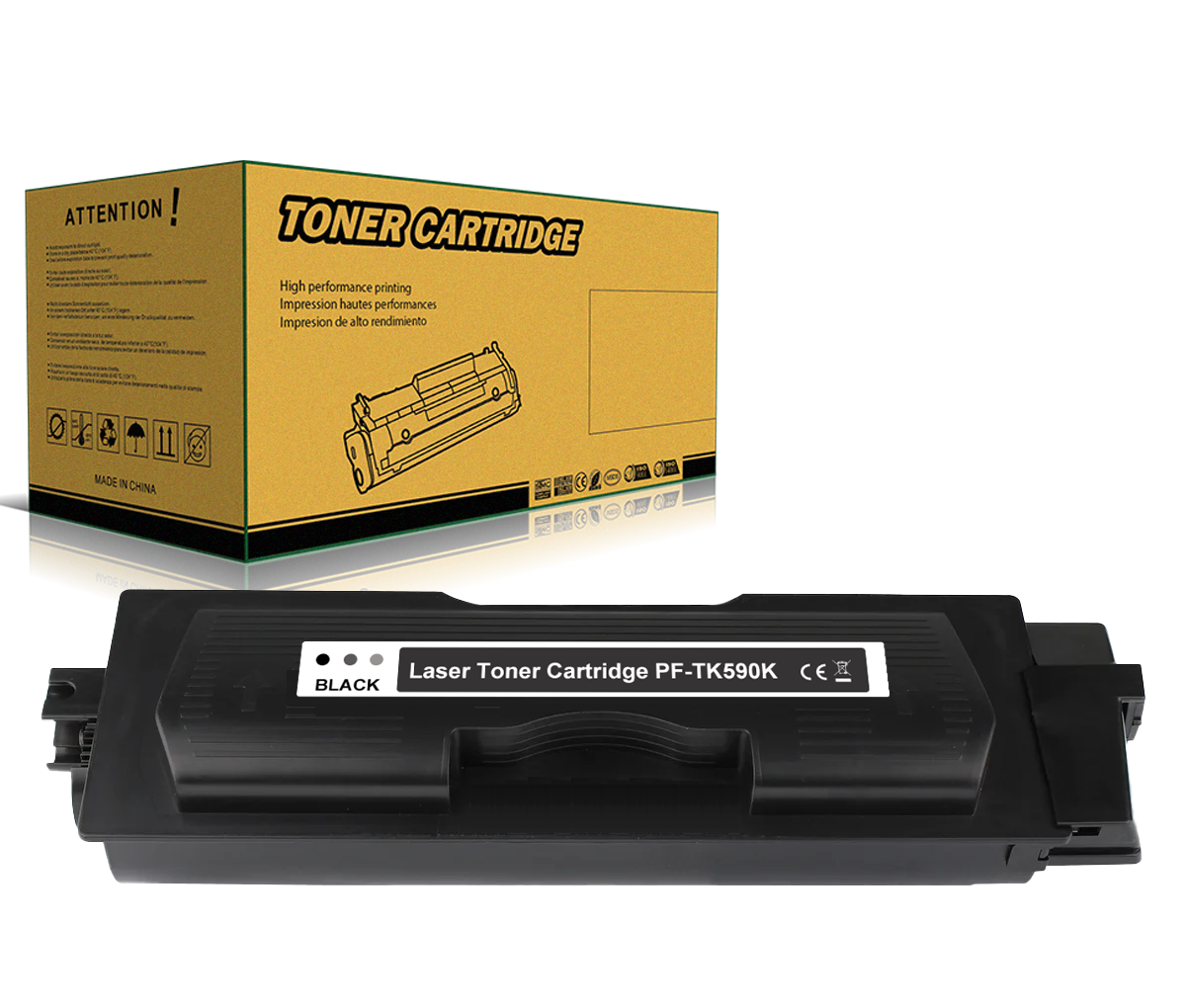 TK590 Kompatibler Toner für Kyocera TK-590 11T02KV0NL0 1T02KVCNL0 1T02KVBNL0 1T02KVANL0 Kyocera TK590 Ecosys M6026cdn M6026cidn M6526cdn M6526cidn P6026cdn FS-C2026 FS-C2126 FS-C2526 FS-C2626 FS-C5250