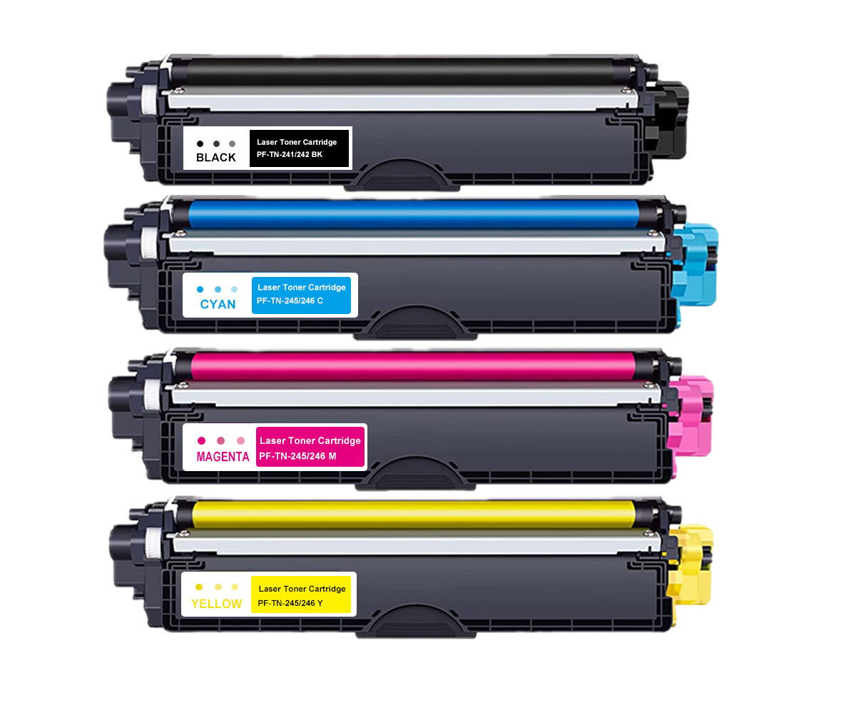 TN-241/245 Kompatibler Toner für Brother TN241 TN245 TN-221/241/251/261/291 TN-225/245/255/265/295 DCP9015CDW DCP9020CDW HL3140CW HL3150CDN HL3150CDW MFC9130CW MFC9140CDN MFC9330CDW MFC9340CDW