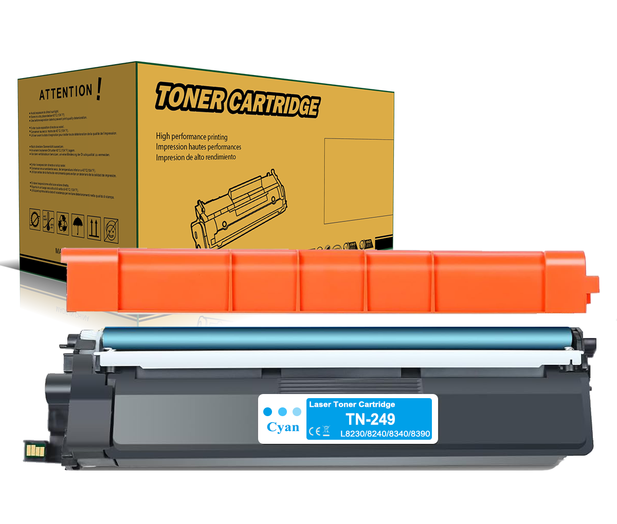 TN249XXL TN249 Kompatibler Toner für Brother TN-249 TN249 XXL HL-L8230cdw HL-L8240cdw MFC-L8340cdw MFC-L8390cdw