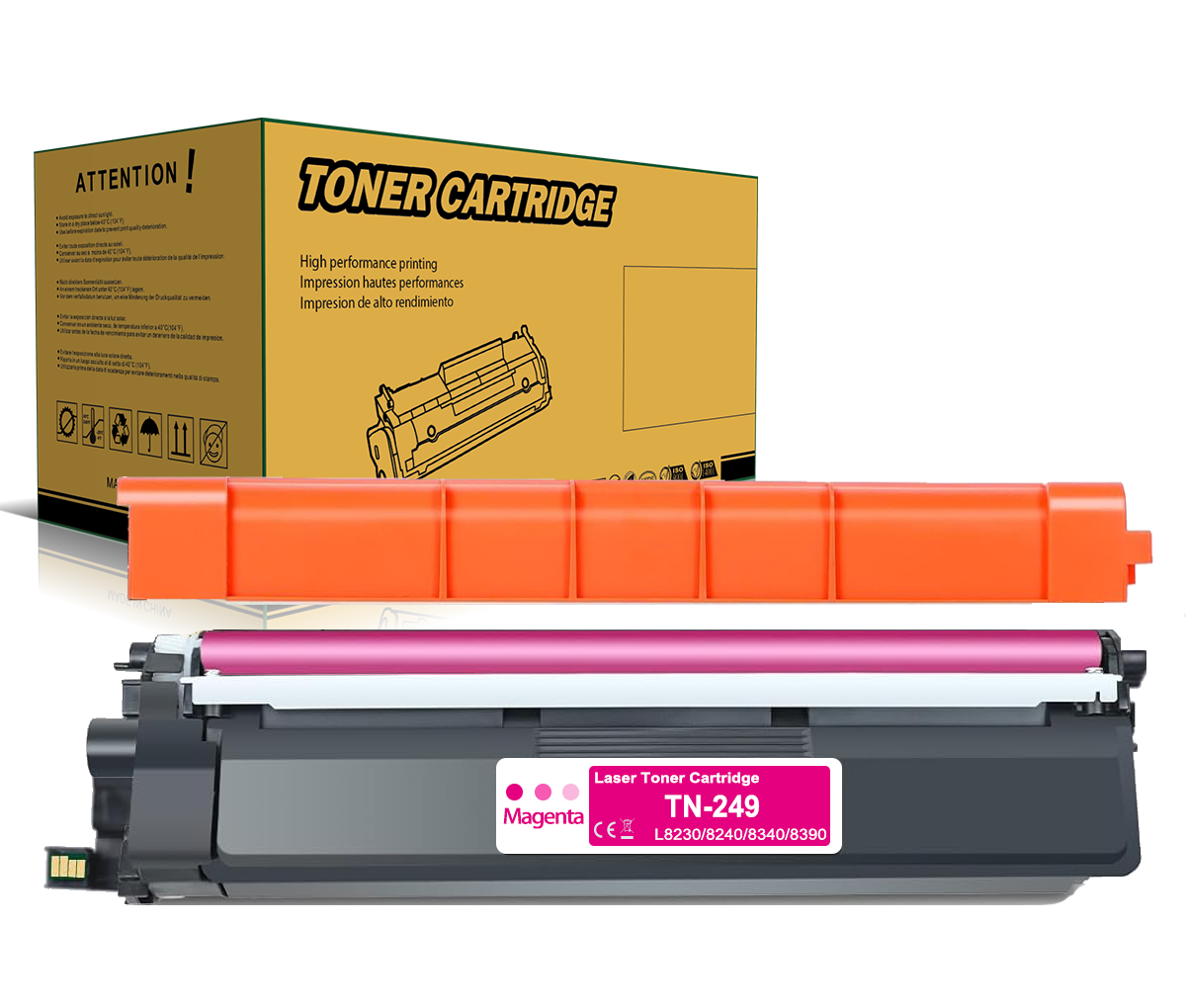 TN249XXL TN249 Kompatibler Toner für Brother TN-249 TN249 XXL HL-L8230cdw HL-L8240cdw MFC-L8340cdw MFC-L8390cdw