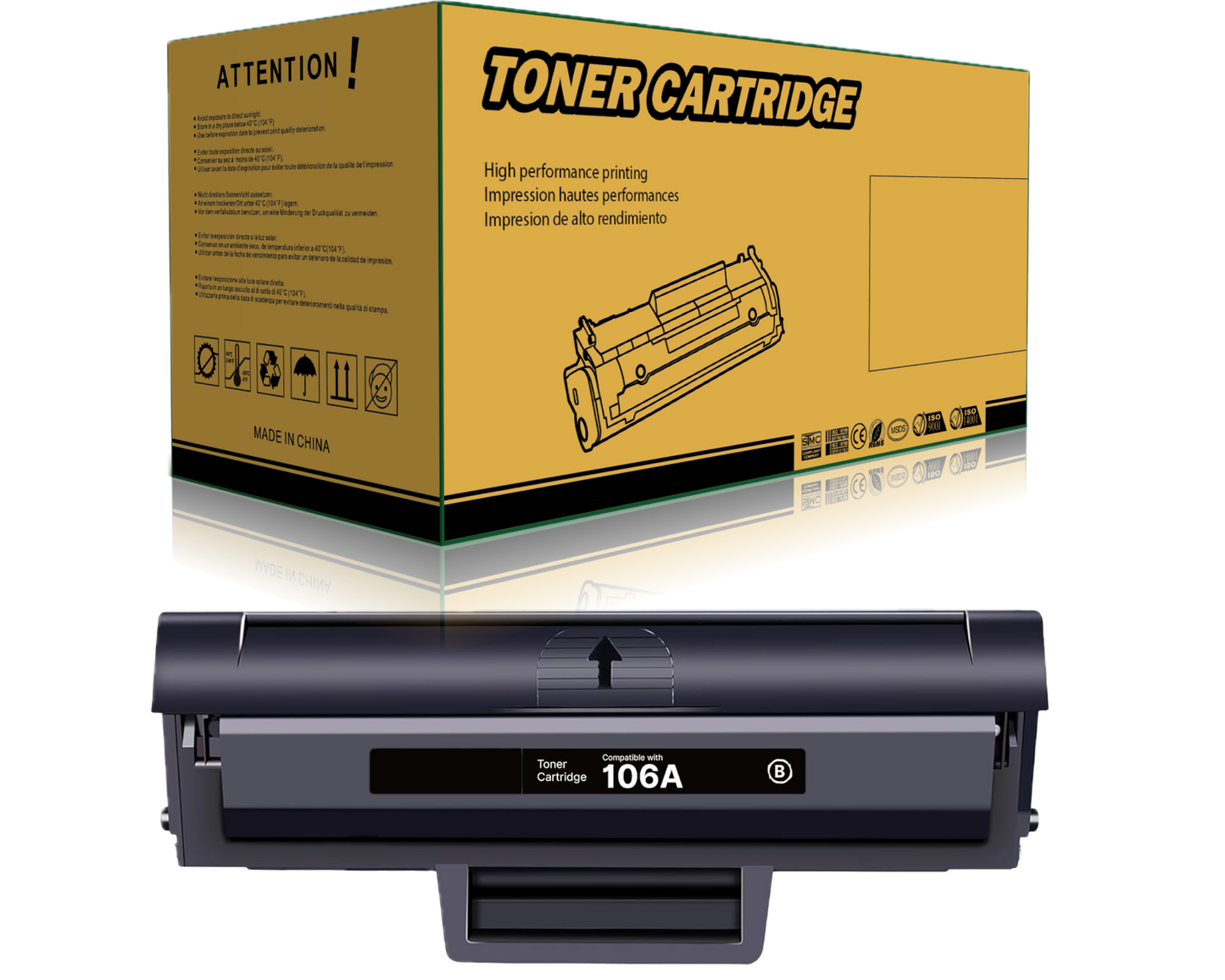 W1106A Kompatibler Toner mit HP 106A W1106A für HP Laser 107 107a 107w MFP 135 135ag 135wg 137 137fnw